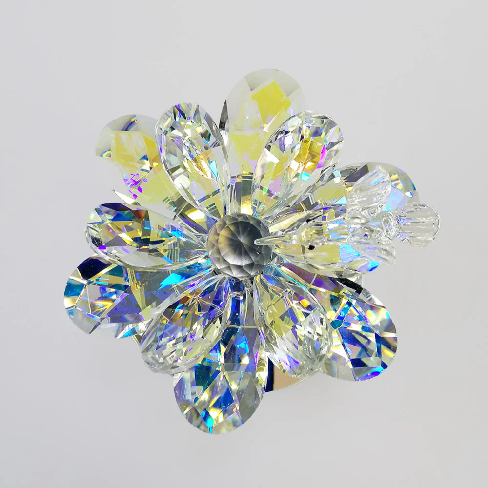 Colourful Glass Flower - Image 2