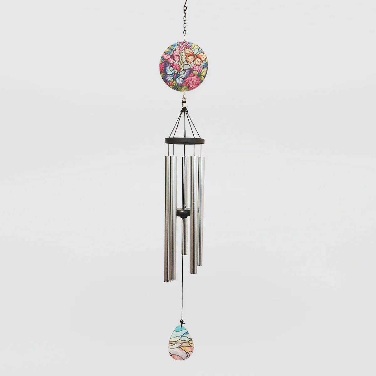 Colourful Glass Wind Chime