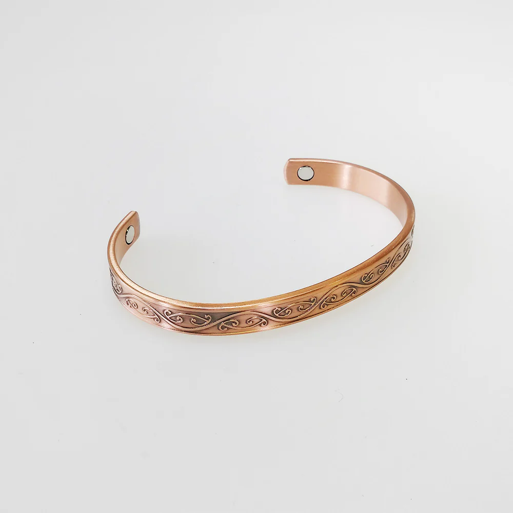 Copper Bracelet 'Maori Style Design'