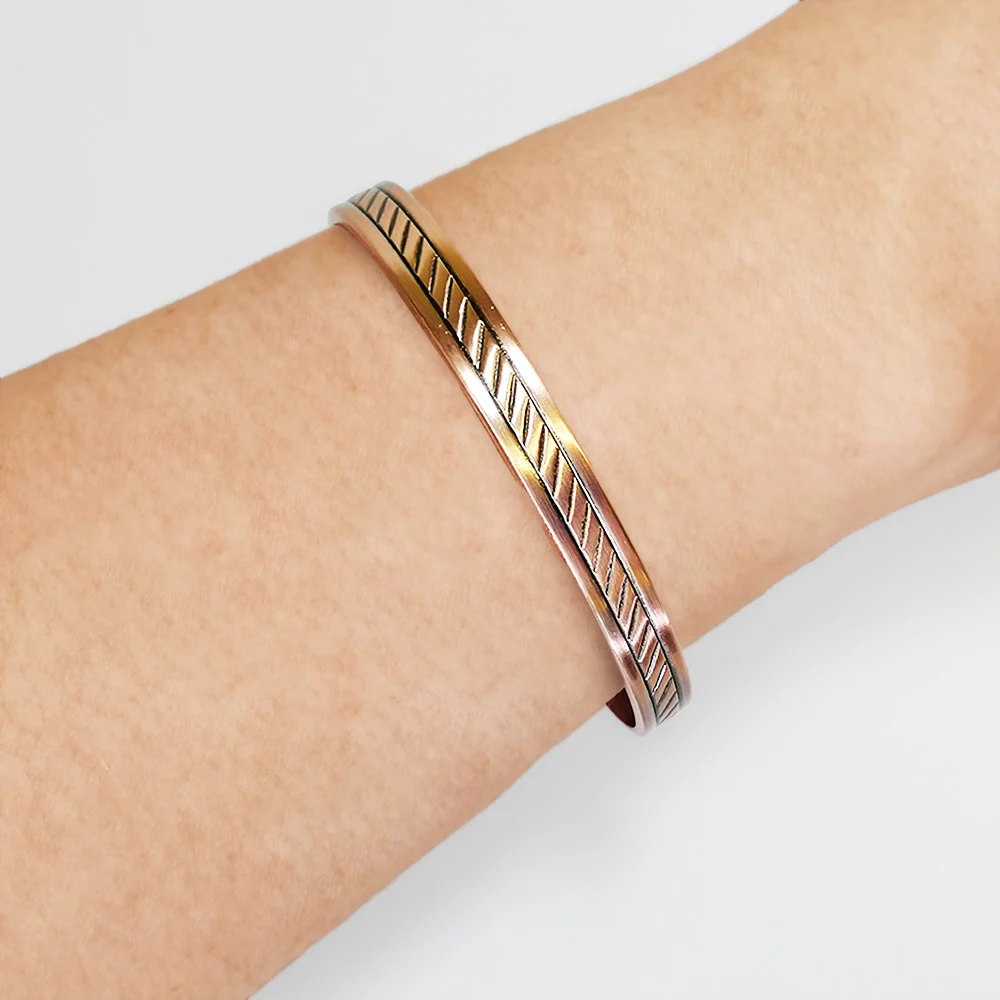 Copper 'Rope' Style Bracelet - Image 2