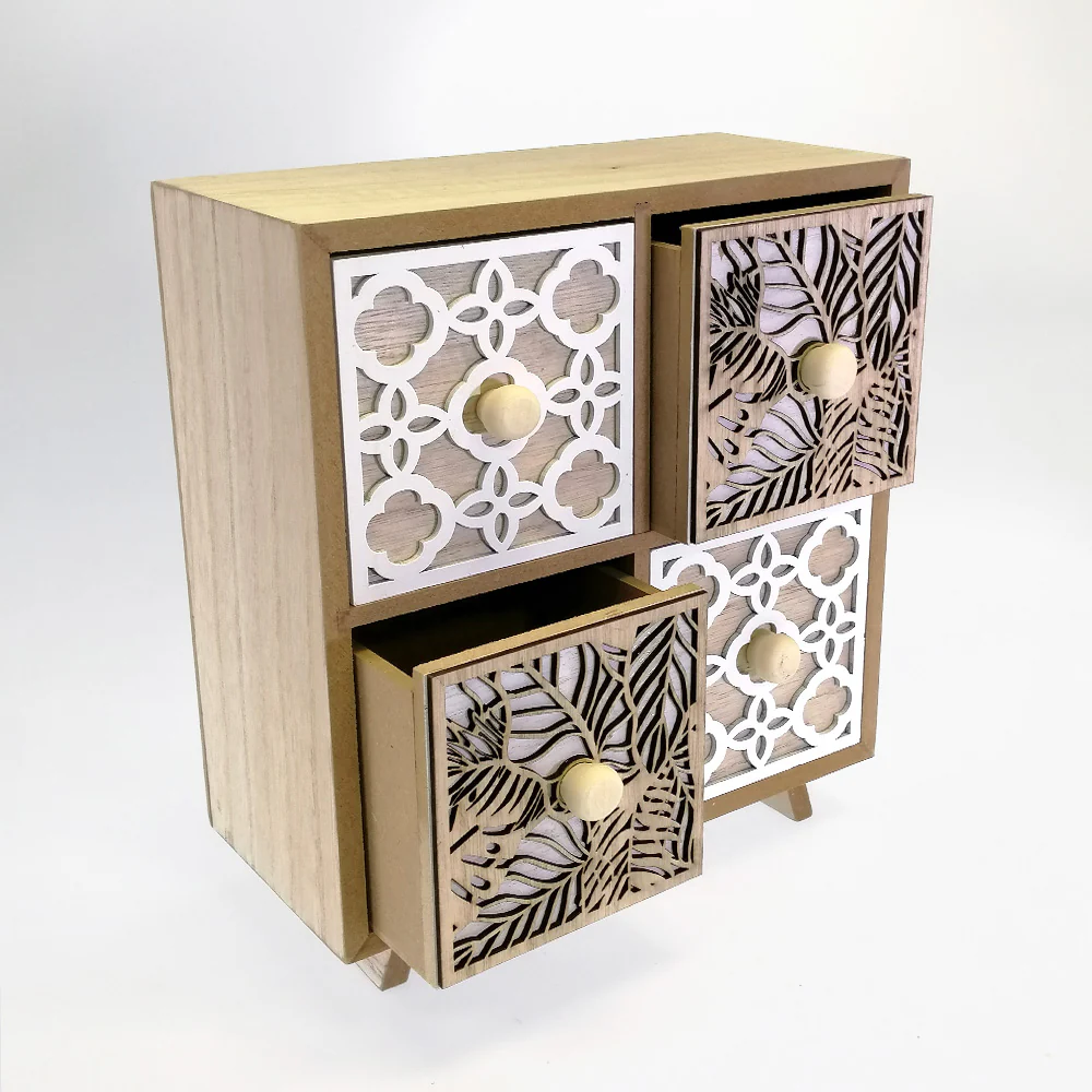 4 Drawer Cabinet - Cutwork - Image 2