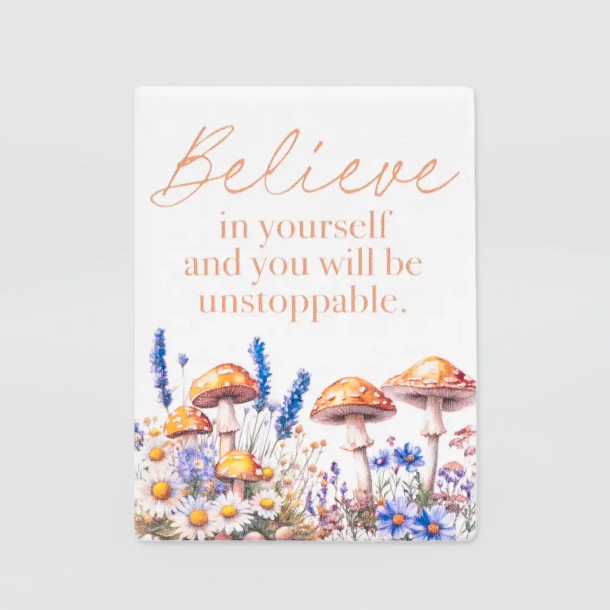 Cottage Grove Ceramic Magnet - Believe