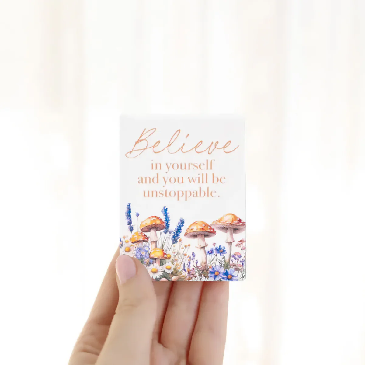 Cottage Grove Ceramic Magnet - Believe - Image 2