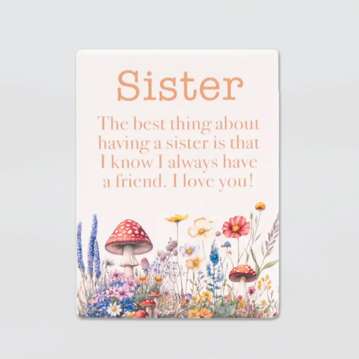 Cottage Grove Ceramic Magnet - Sister