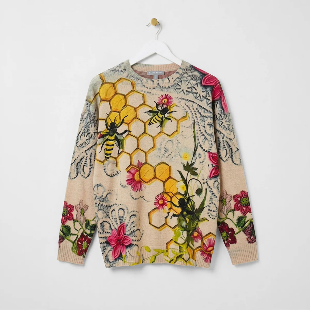 Knitted Top - 'Bees'