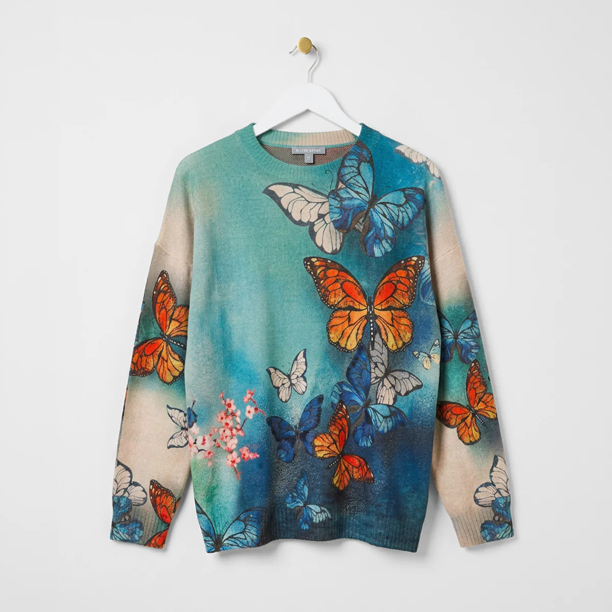 Knitted Top - 'Butterflies'