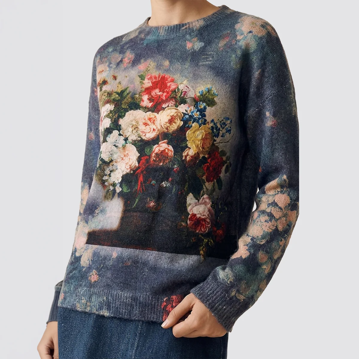 Winter Jersey - 'Floral' - Image 3