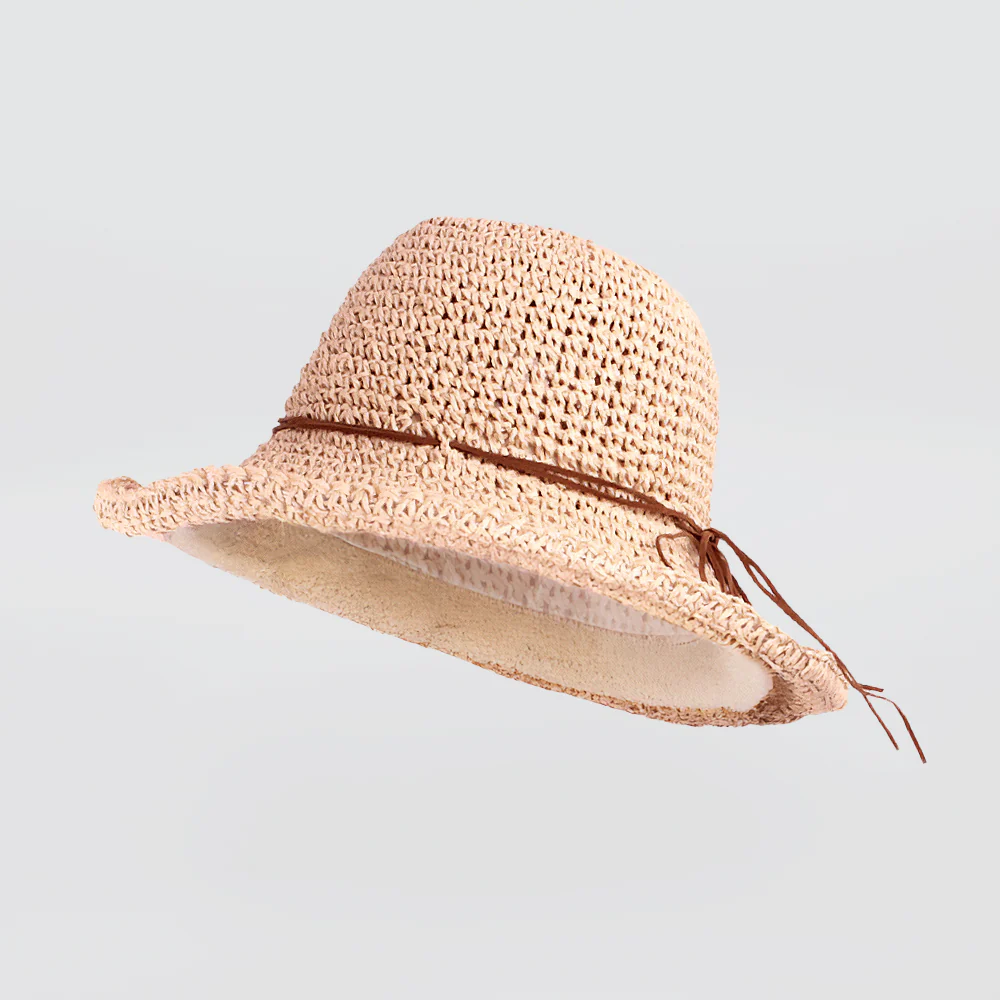 Crochet Hats W/ Tie - Image 2