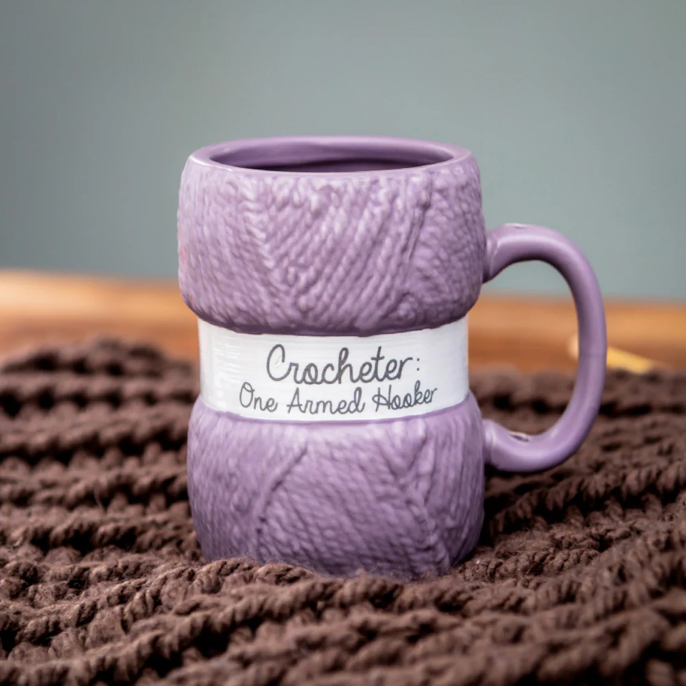 Crochet Mug - 'Hooker' - Image 3