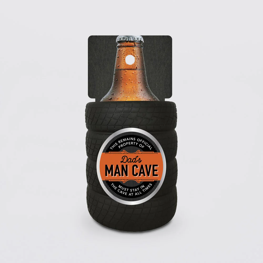 Dads Man Cave' Beer Holder