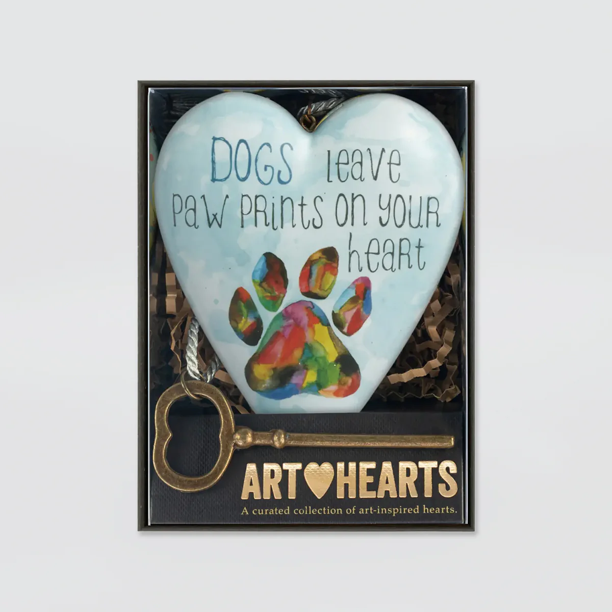 Demdaco Heart Art - Paw Prints - Image 3