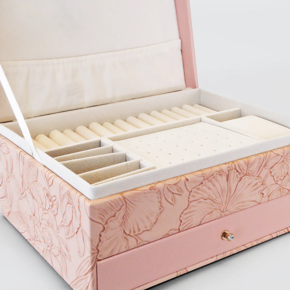 Embossed Jewellery Boxes - 22x11cm - Image 4
