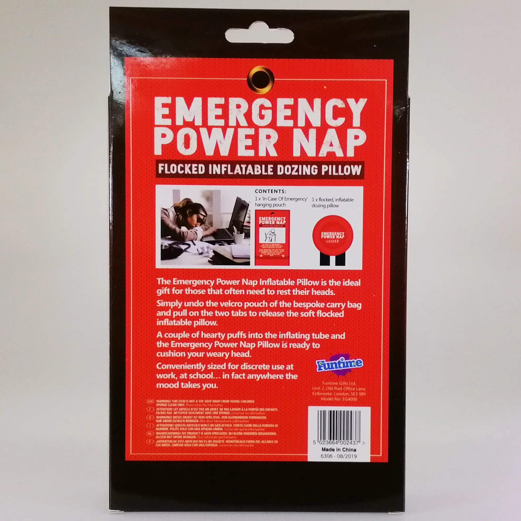 Emergency Power Nap Novelty - Image 2
