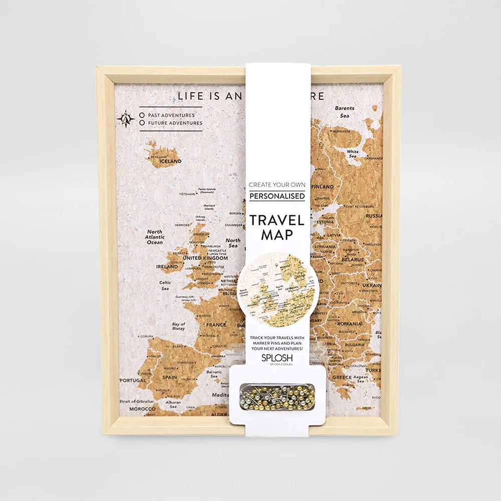 Europe Travel Board Desk Map - Image 3