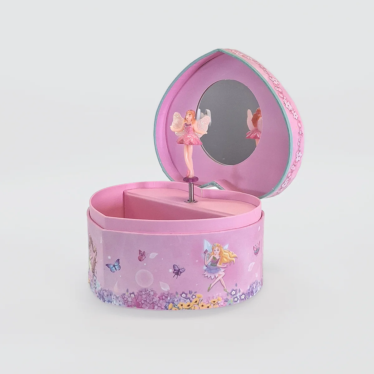 Heart Music Box - 'Fairy Pink'