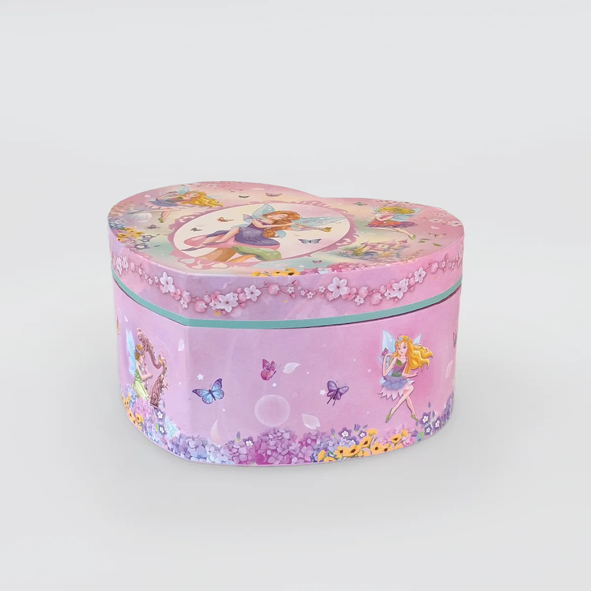 Heart Music Box - 'Fairy Pink' - Image 2