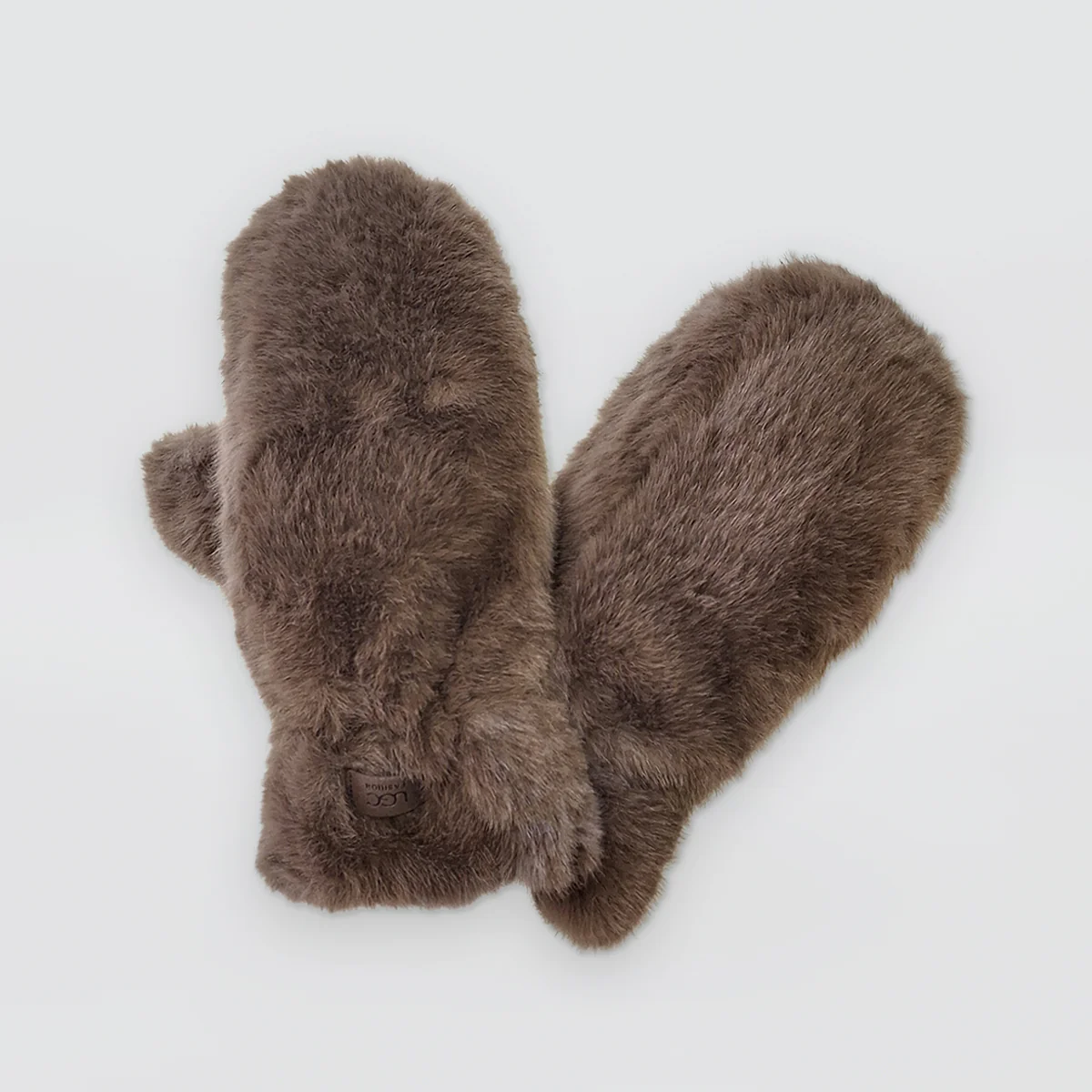 Faux Fur Mitts - Image 2