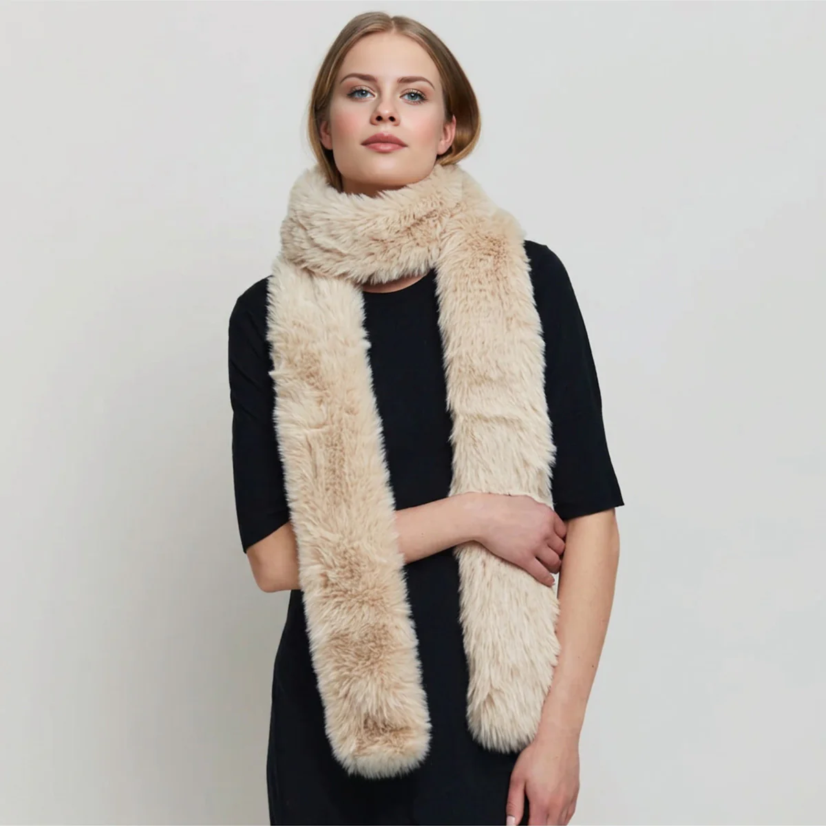 Faux Fur Scarves - Image 2