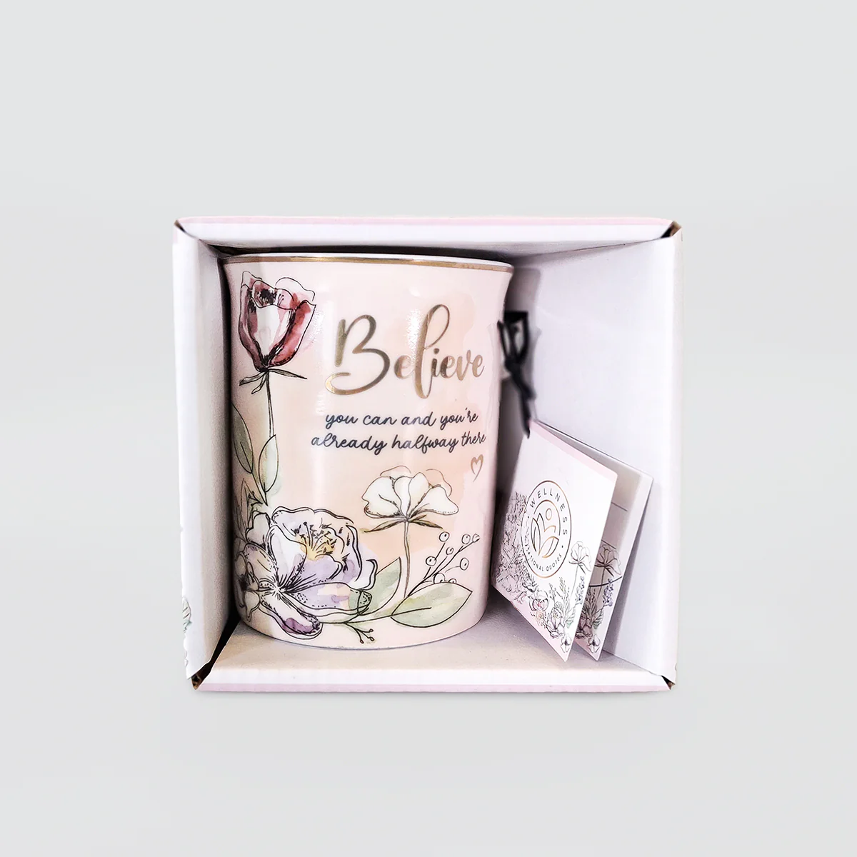 Fine Bone China Mug - 'Believe' - Image 2