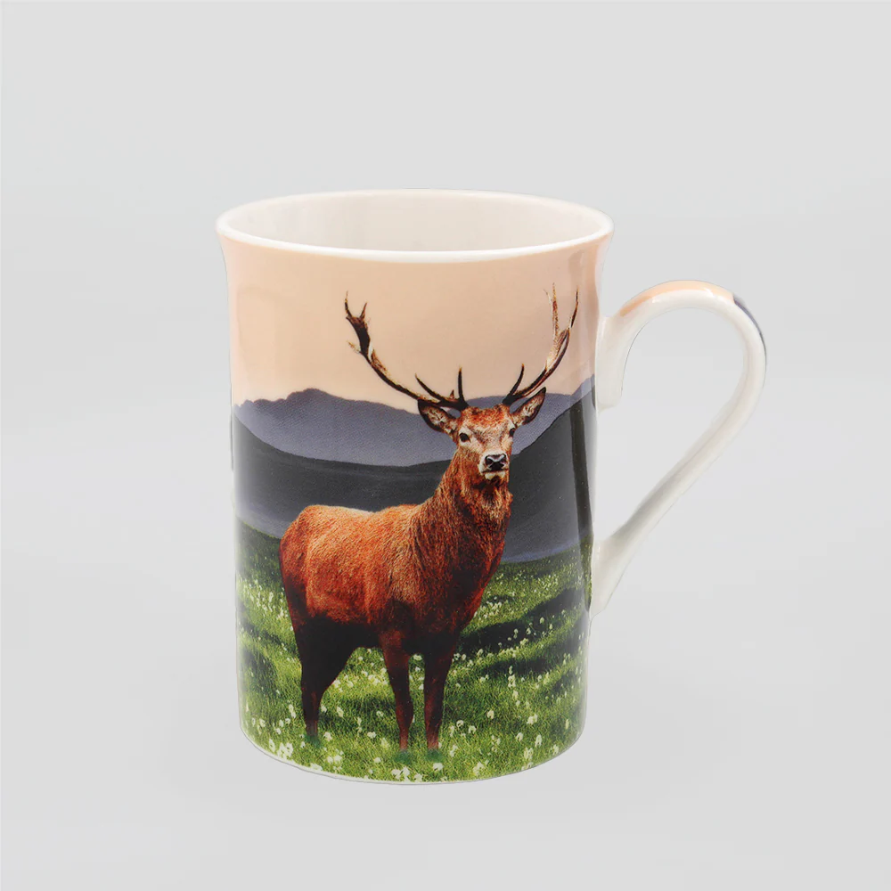 Fine China 'Stag' Mug - Boxed
