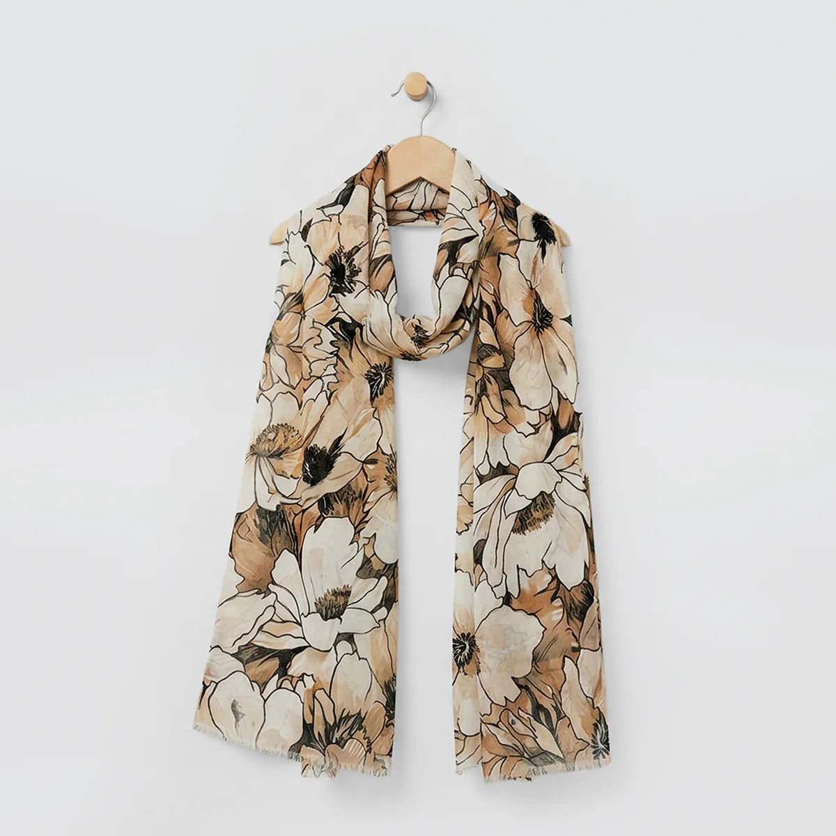 Floral Winter Scarves - Image 3