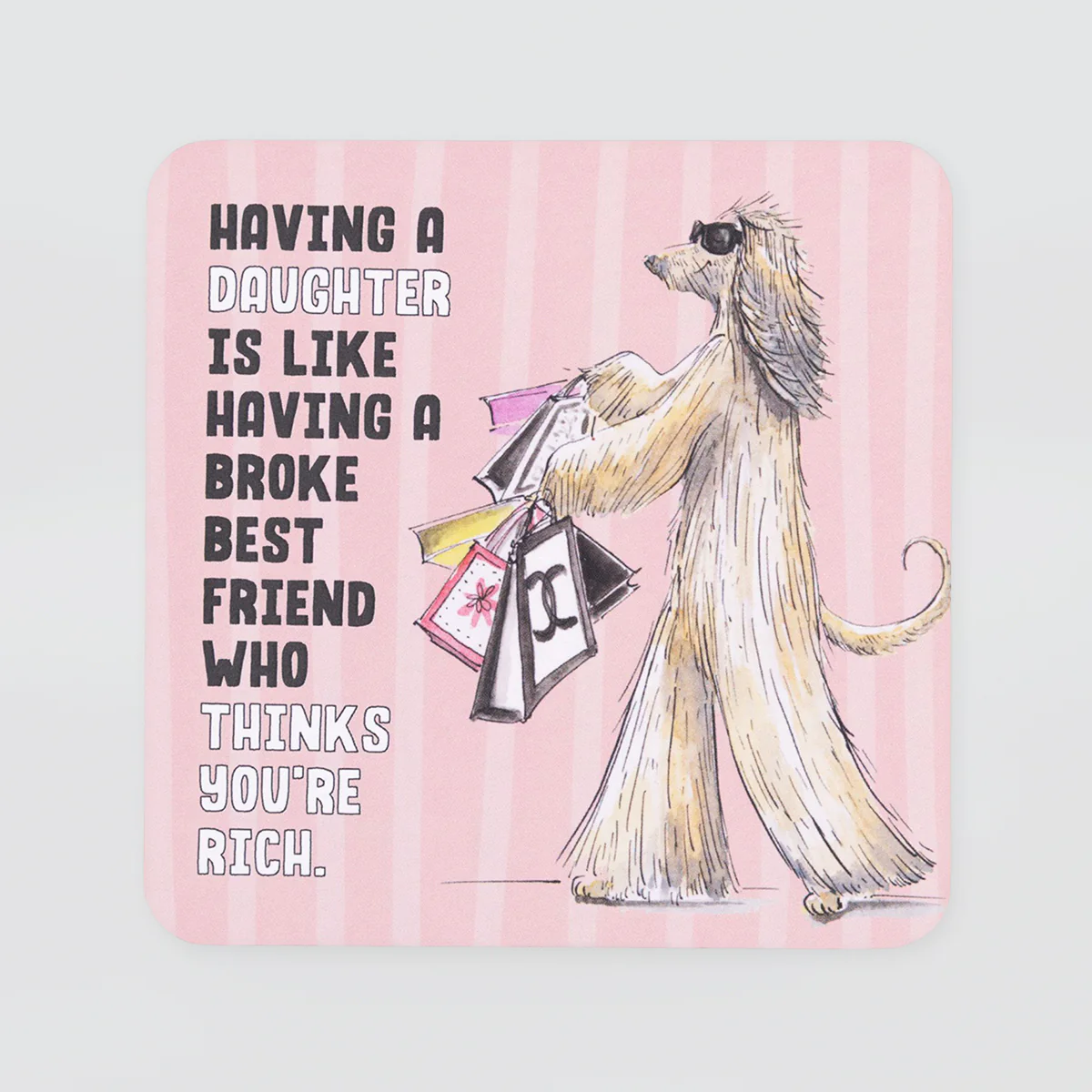 Funny Coaster - 'Daughter'