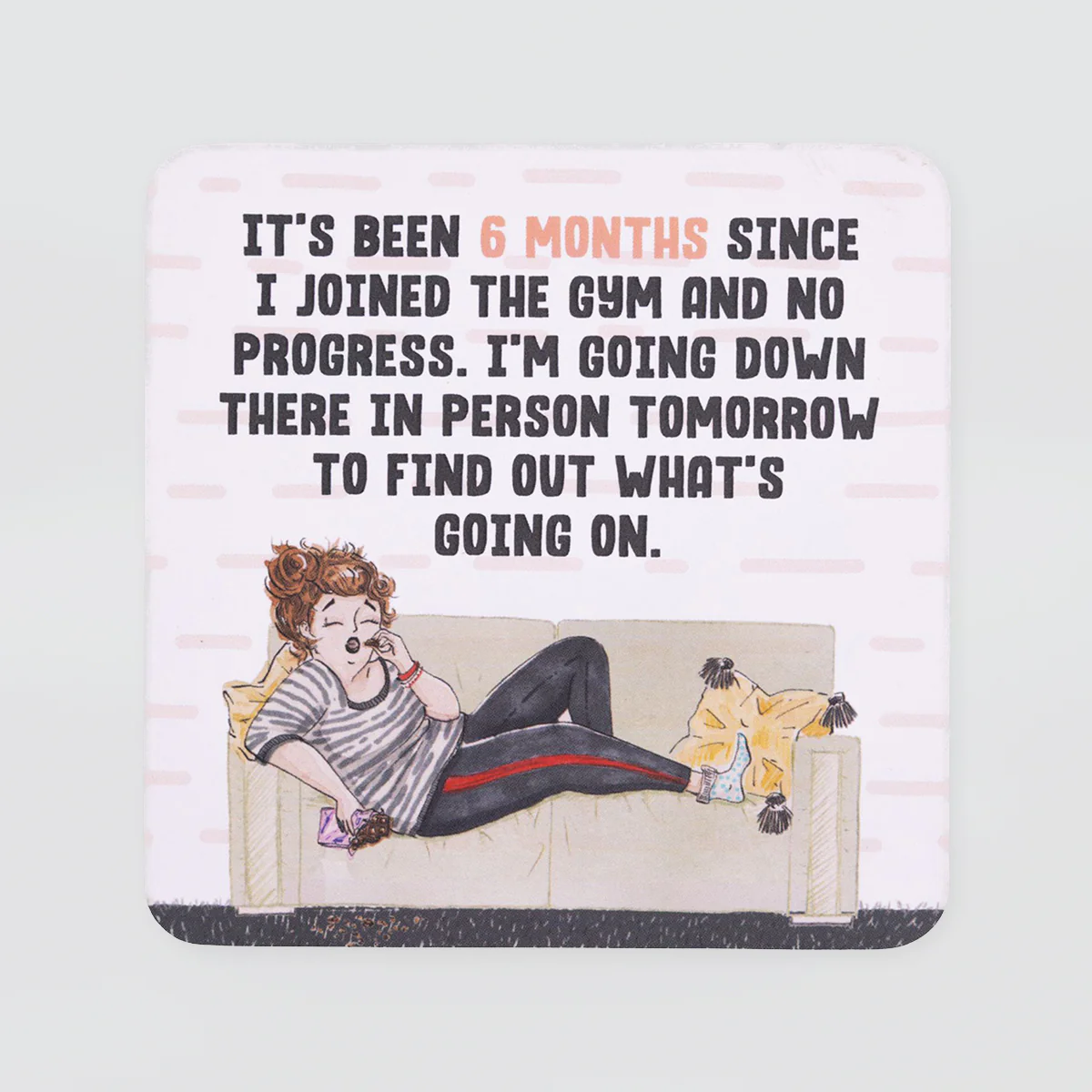 Funny Coaster - 'Gym'