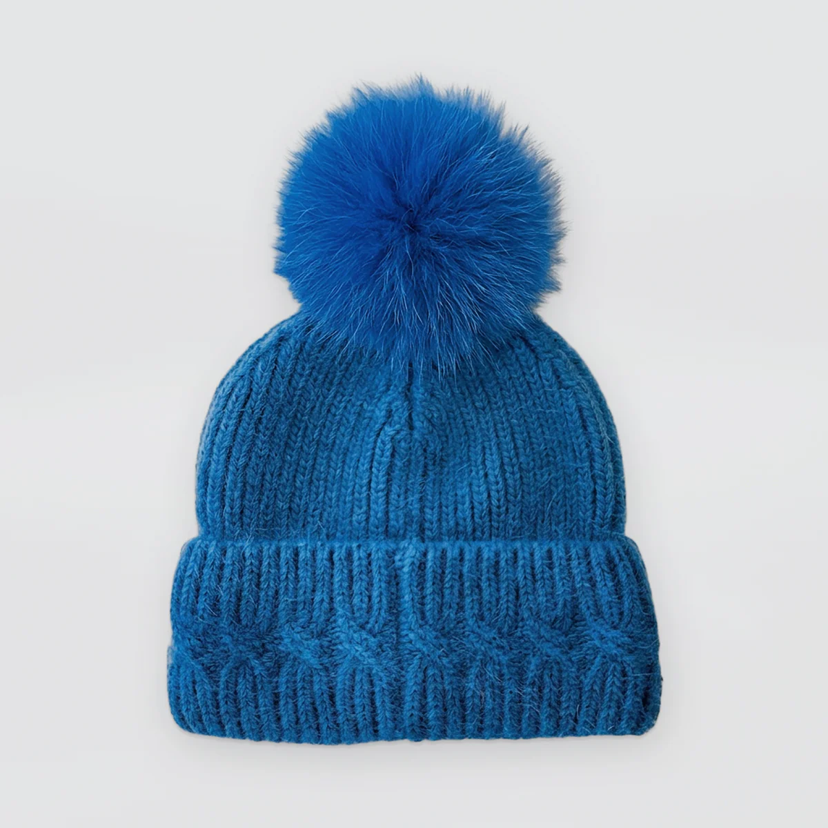 Fur Mohair Bobble Hats - Image 4