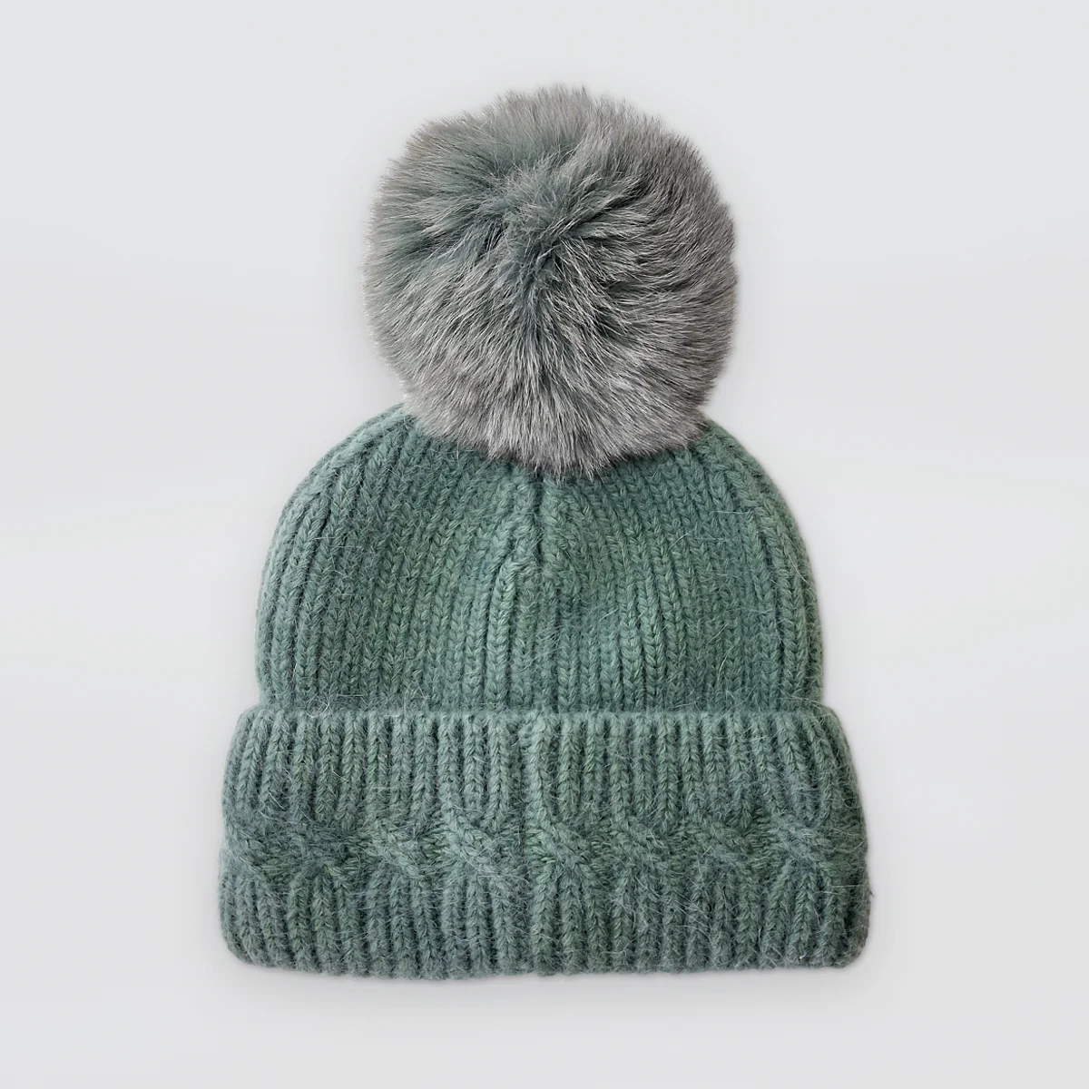 Fur Mohair Bobble Hats - Image 5