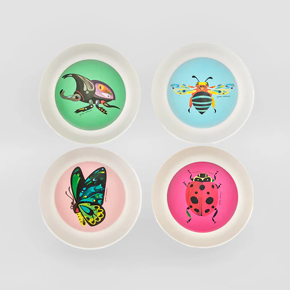 Garden Party - Melamine Bowls Set/4
