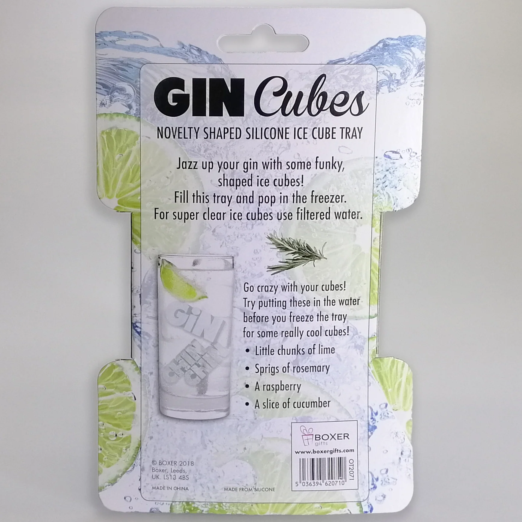Gin Cubes' Novelty Shaped Ice Cube Tray - Image 2