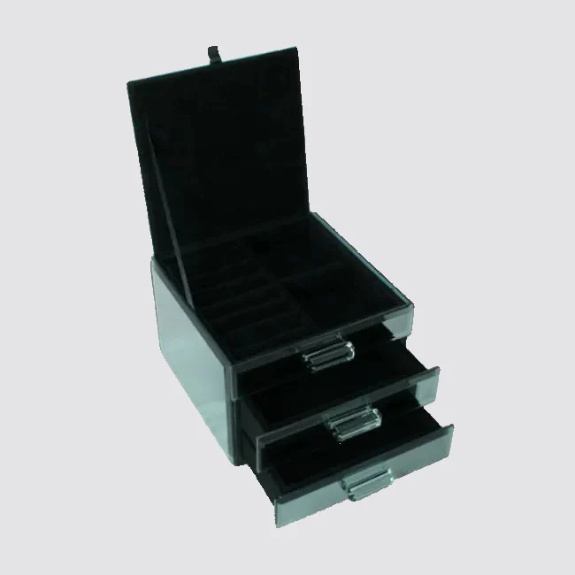 Glam Glitz Jewellery Box - 2 Drawers - Image 2