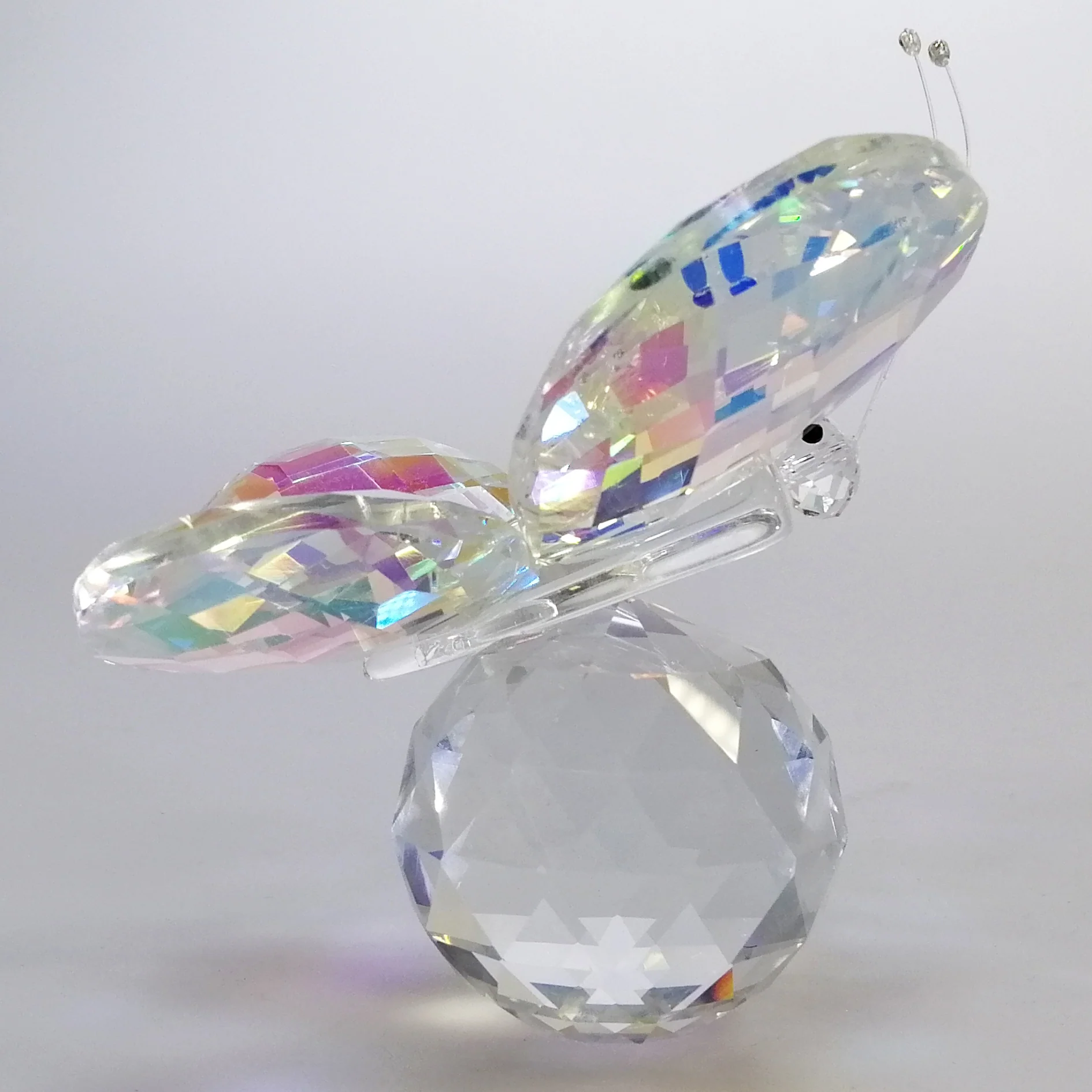Glass Butterfly - On Glass Ball - Image 2