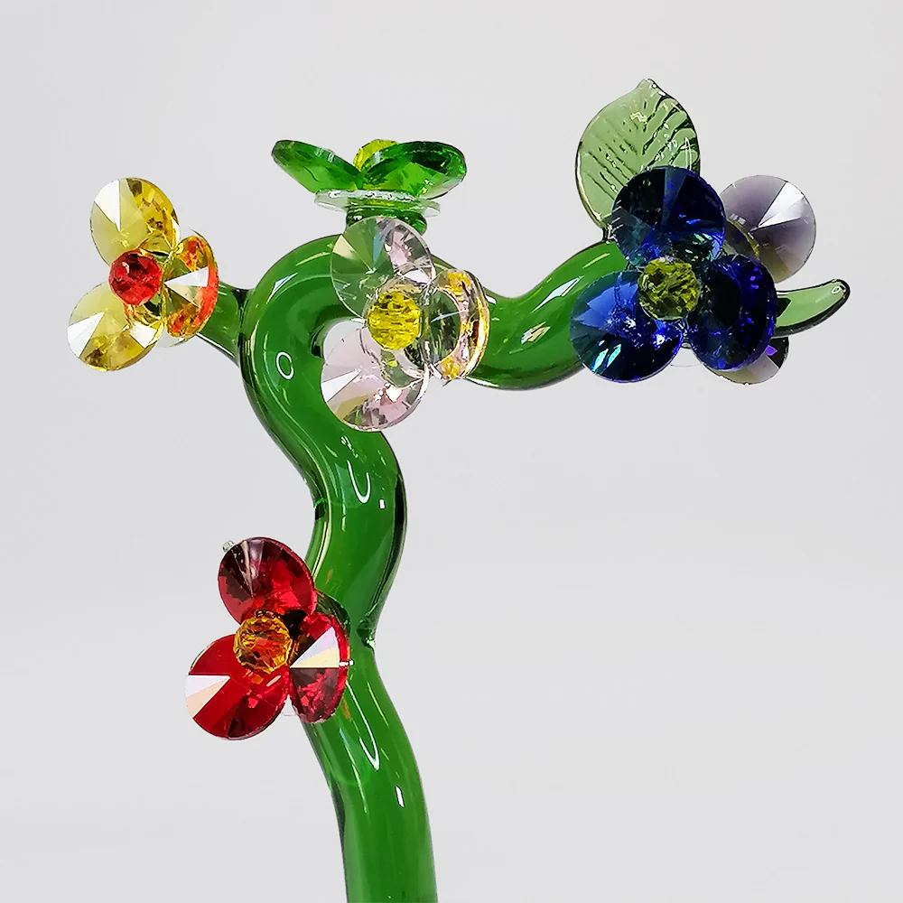 Glass Flower Tree - 11.5cm - Image 2