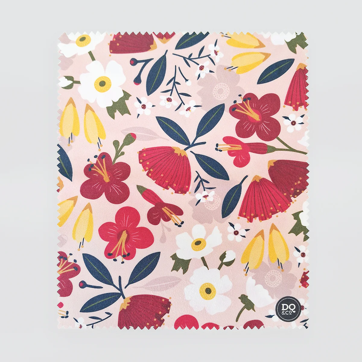 Microfibre Glasses Cloth - 'Aotearoa Bloom'