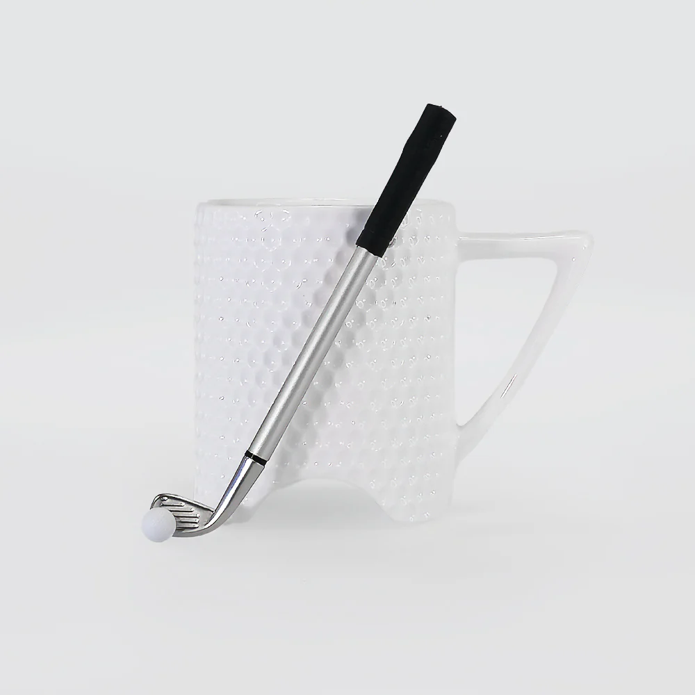 Golf Mug W/ Small Putter & Ball