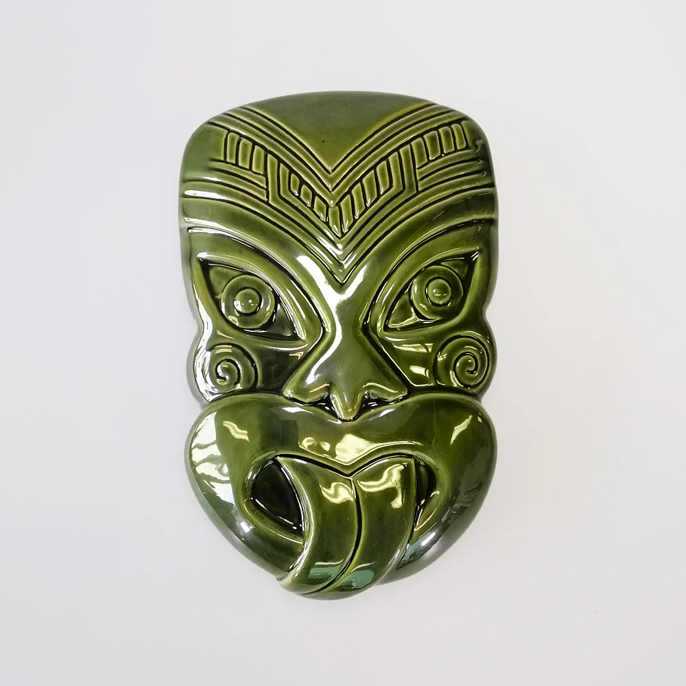 Green Ceramic Taniwha - 25cm