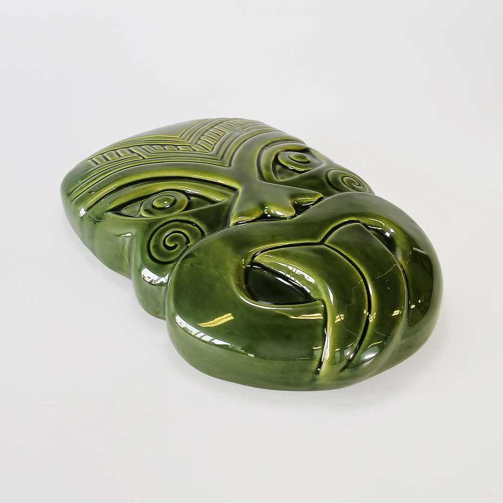 Green Ceramic Taniwha - 25cm - Image 2