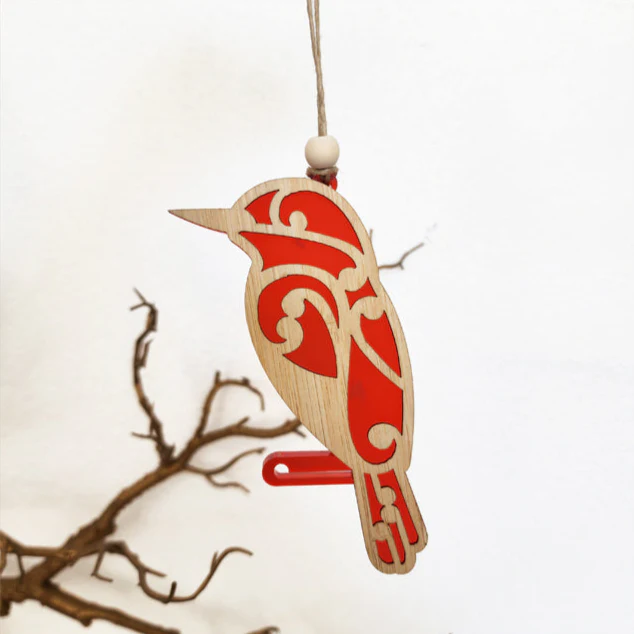 Hanging Birds - 'Koru Kingfisher'