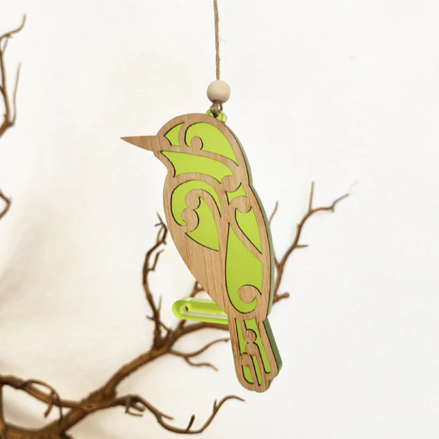 Hanging Birds - 'Koru Kingfisher' - Image 3