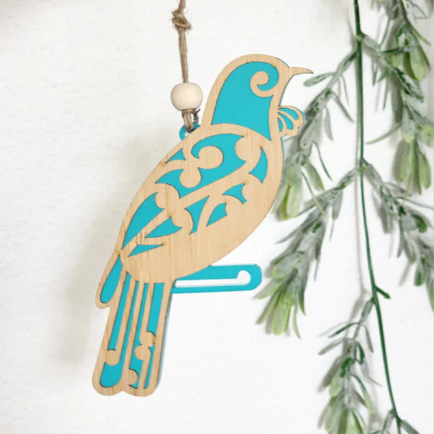 Hanging Birds - 'Koru Tui'