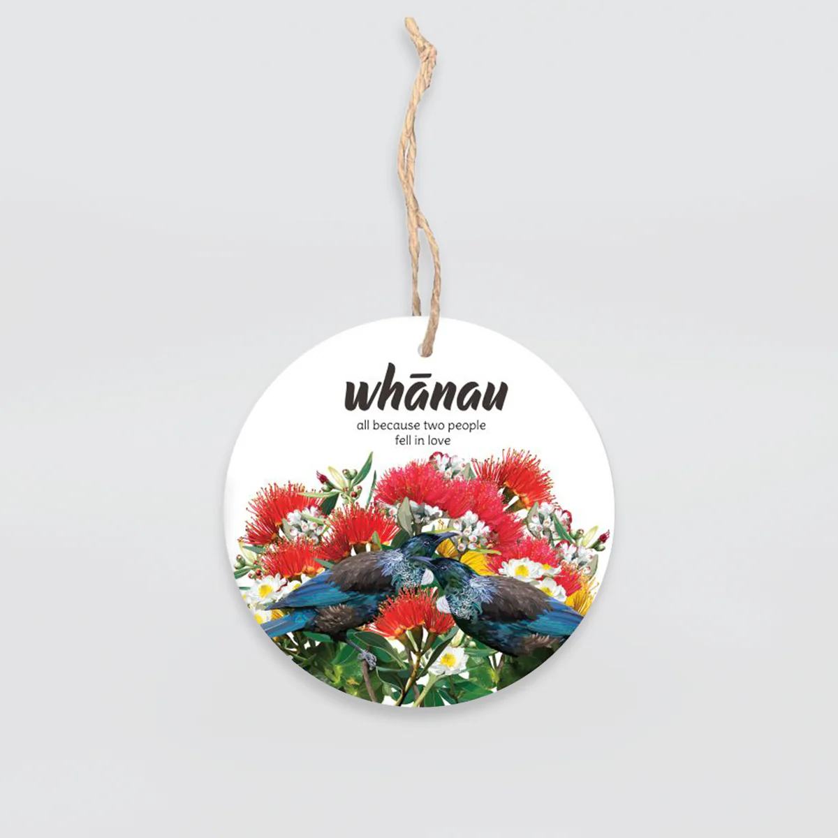 Hanging Discs - 'Whanau Tuis'