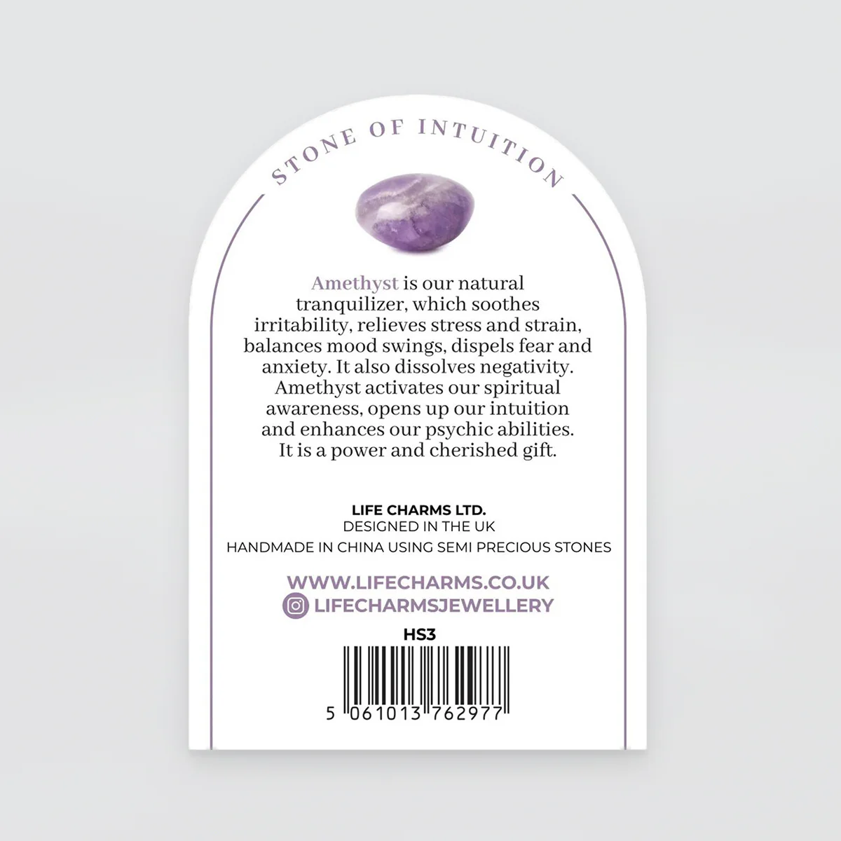 Healing Stone Bracelet - Amethyst - Image 3