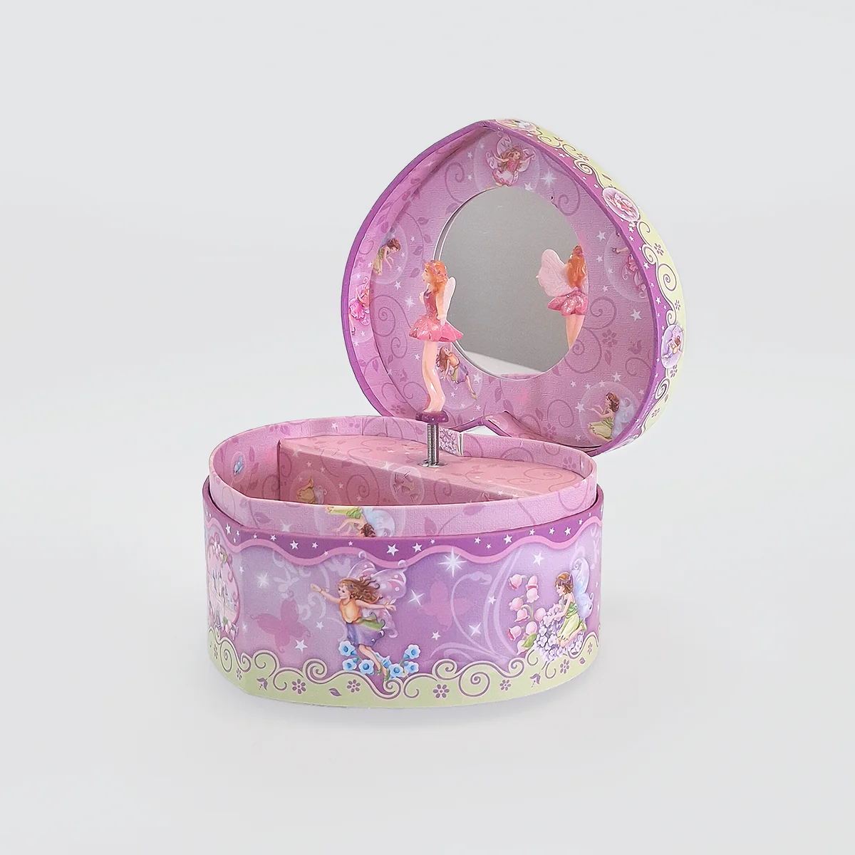 Heart Music Box - 'Fairy & Green Trim'