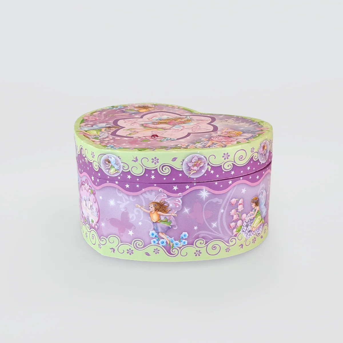 Heart Music Box - 'Fairy & Green Trim' - Image 2