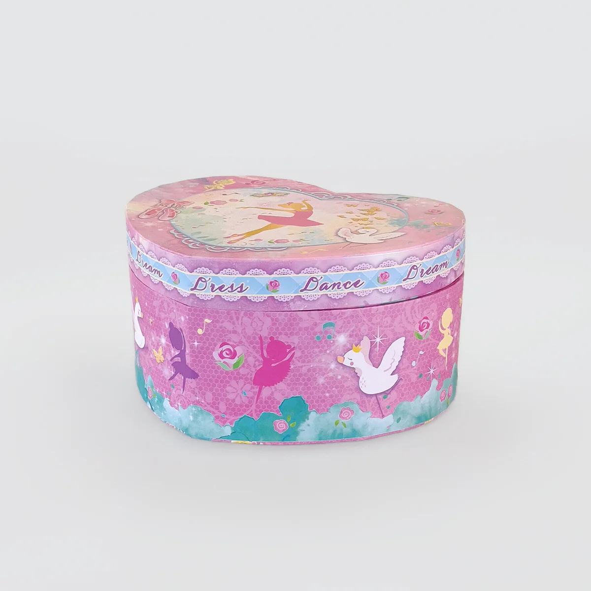 Heart Music Box - 'Pink Ballerina' - Image 2