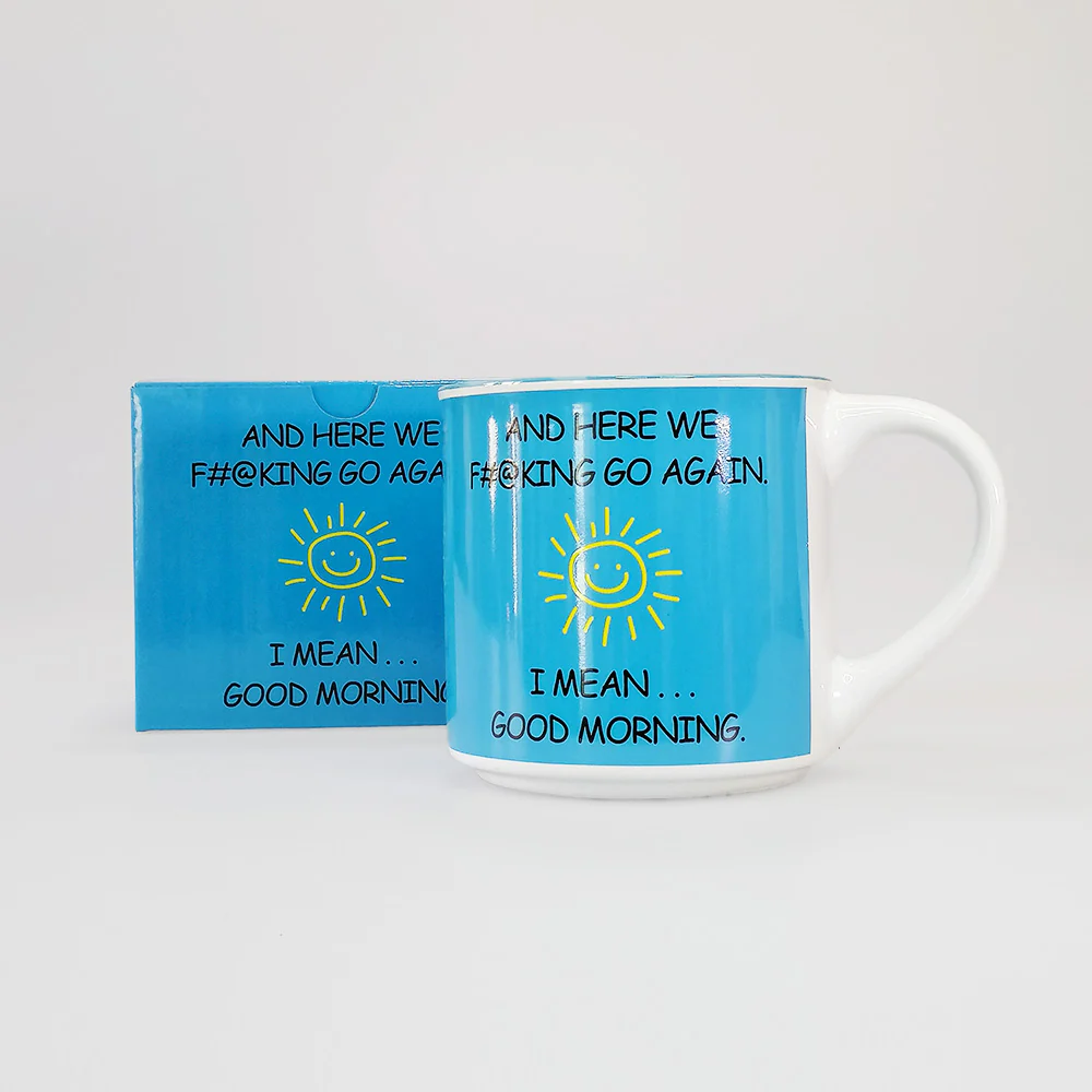 Here We F#@king Go Again' Mug - Image 2