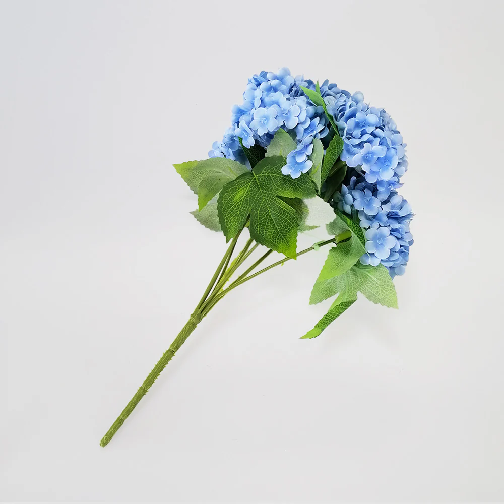 Hydrangea Blue - 30cm - Image 2