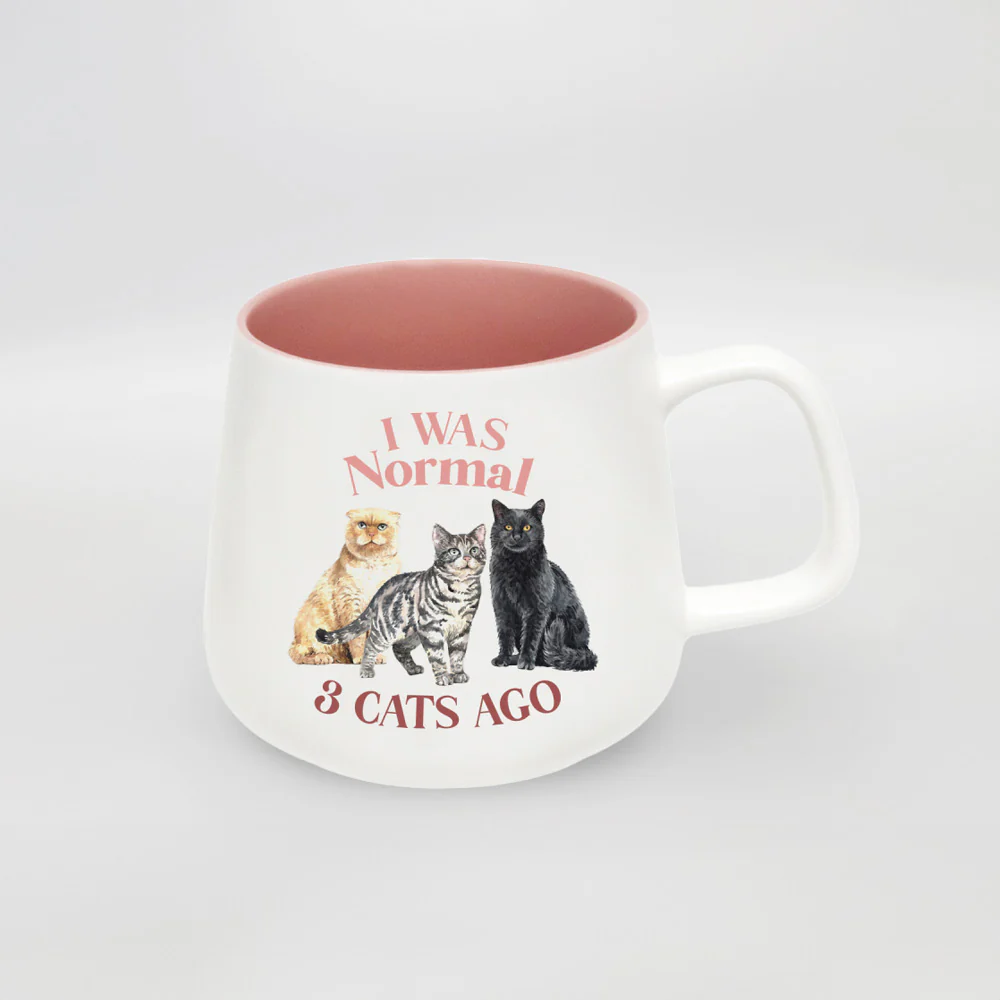 I Was Normal 3 Cats Ago' Mug