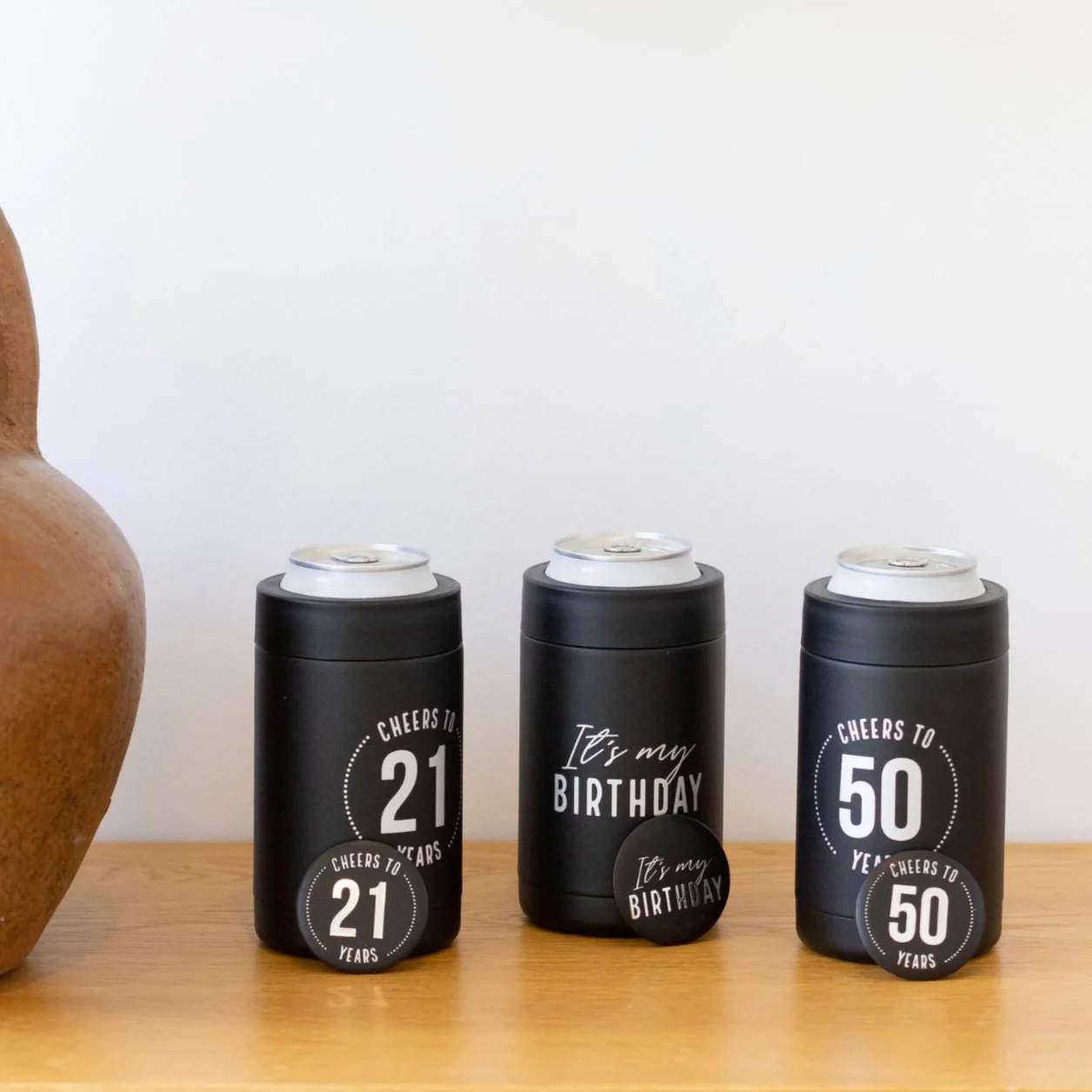 Insulated '21st' Can Cooler - Image 3